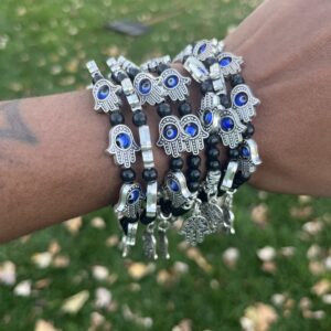 8 Hamsa Hands w/ Evil Eye