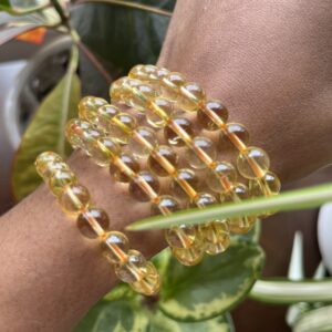 Citrine Bracelet 8mm (A Quality)