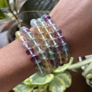 Rainbow Fluorite Bracelet 8mm (A Quality)
