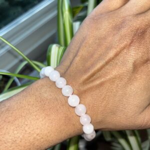 8mm Rose Quartz Bracelet