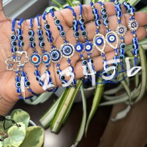 Assorted Blue Evil Eye w/ Hamsa Hand