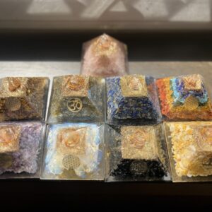 Assorted Orgone Pyramids