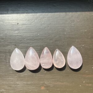 Rose Quartz Tear Drop